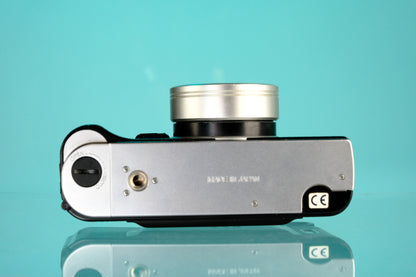 Konica Hexar AF Silver 35mm f/2 Rangefinder Film Camera
