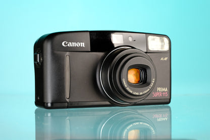 Canon Prima Super 115 35mm Point and Shoot Film Camera