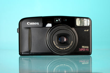 Canon Prima Super 115 35mm Point and Shoot Film Camera