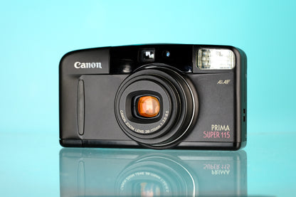 Canon Prima Super 115 35mm Point and Shoot Film Camera