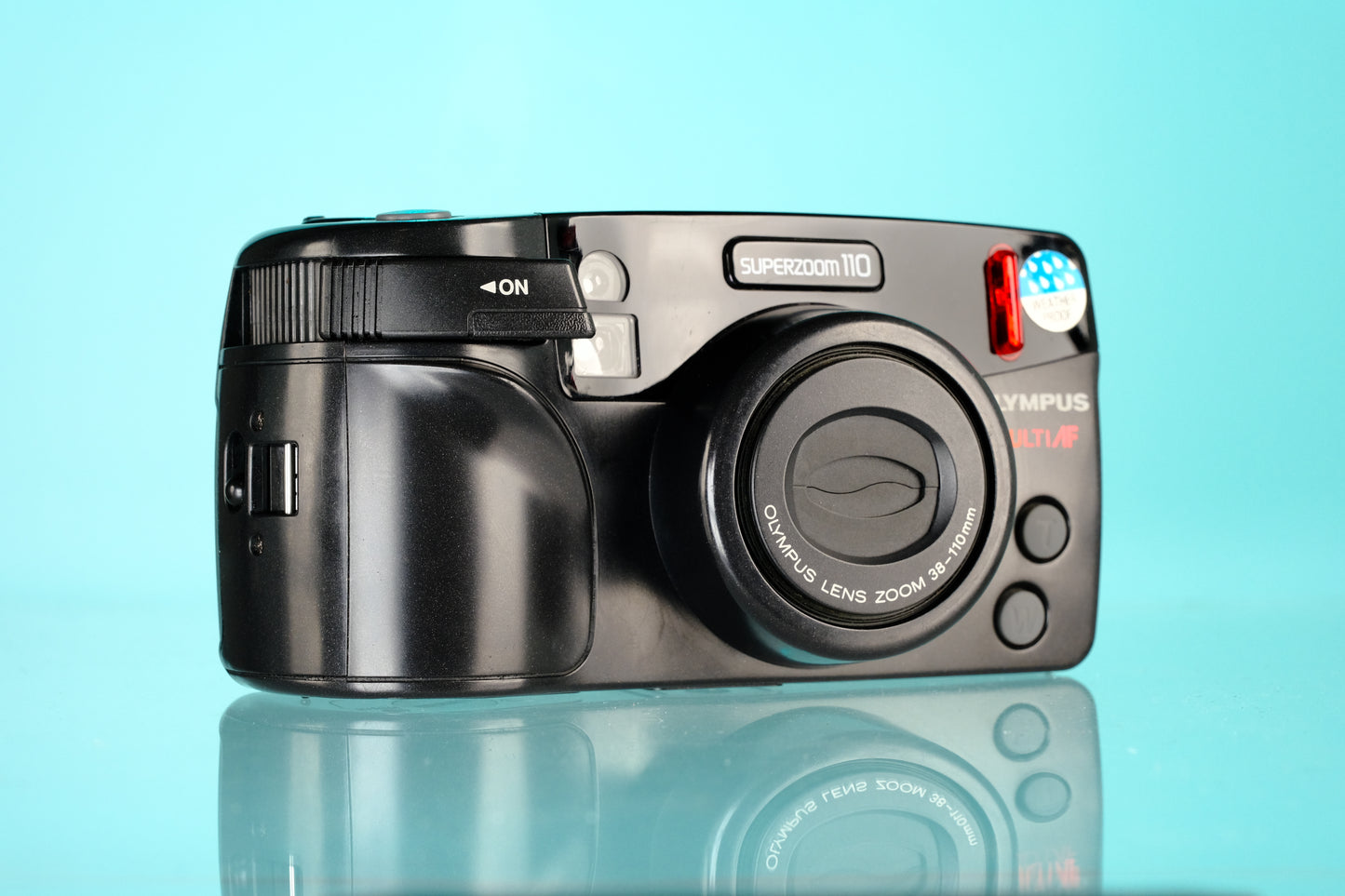 Olympus SuperZoom 110 35mm Point and Shoot Film Camera