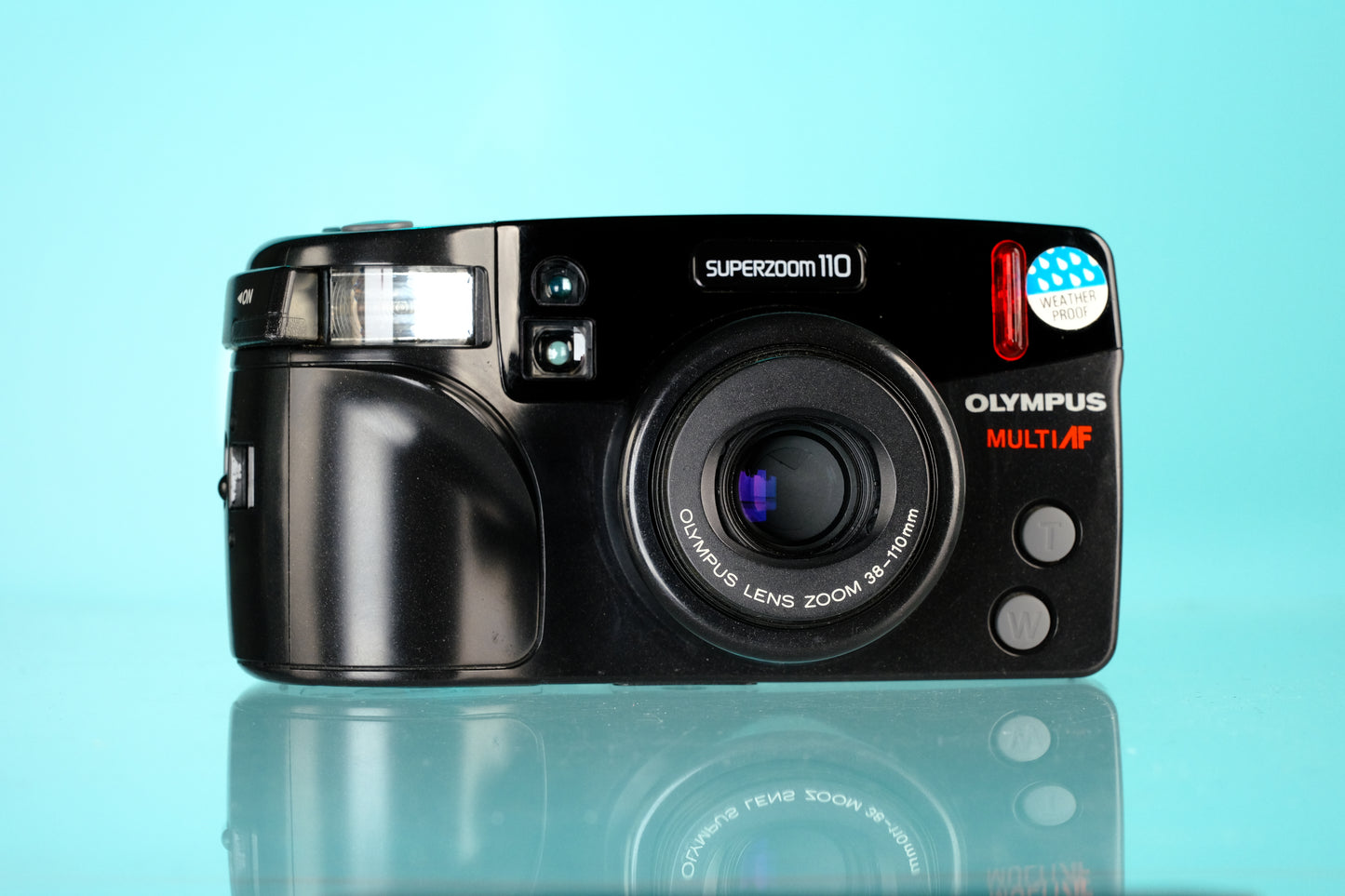 Olympus SuperZoom 110 35mm Point and Shoot Film Camera