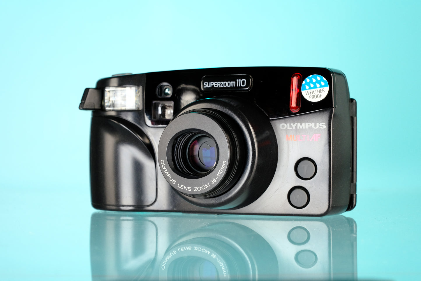 Olympus SuperZoom 110 35mm Point and Shoot Film Camera