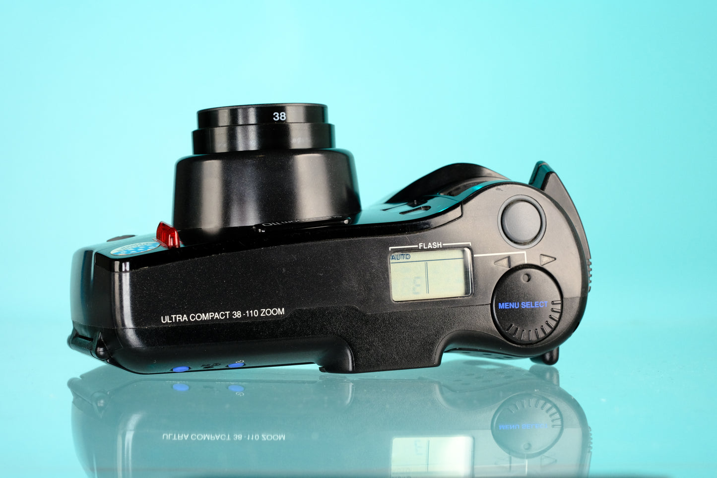 Olympus SuperZoom 110 35mm Point and Shoot Film Camera