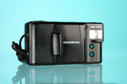 Olympus AM-100 35mm Point and Shoot Film Camera