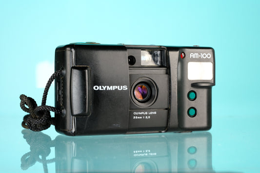 Olympus AM-100 35mm Point and Shoot Film Camera