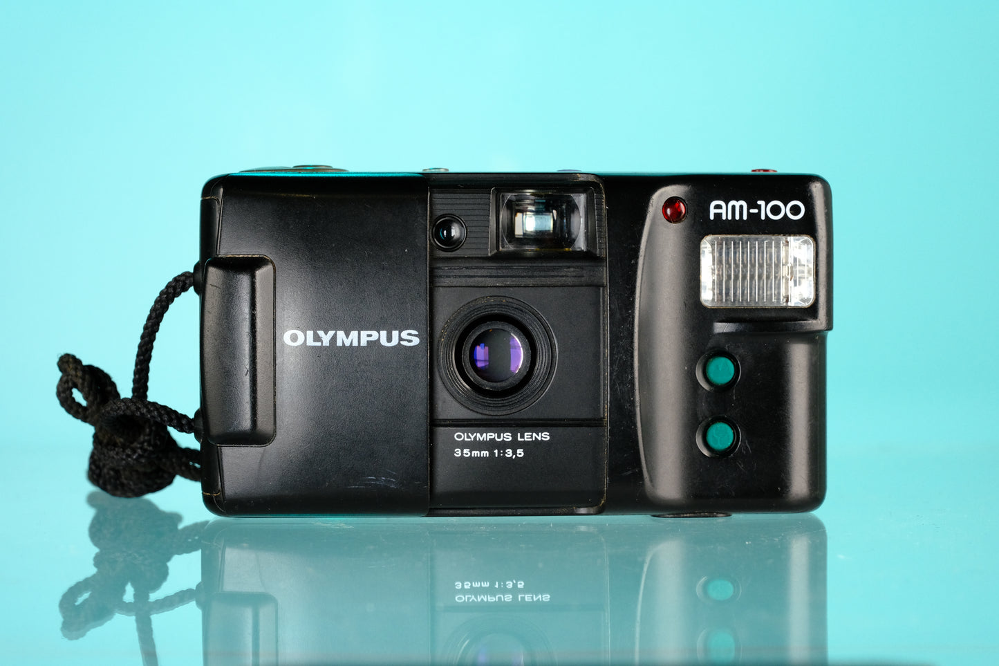 Olympus AM-100 35mm Point and Shoot Film Camera