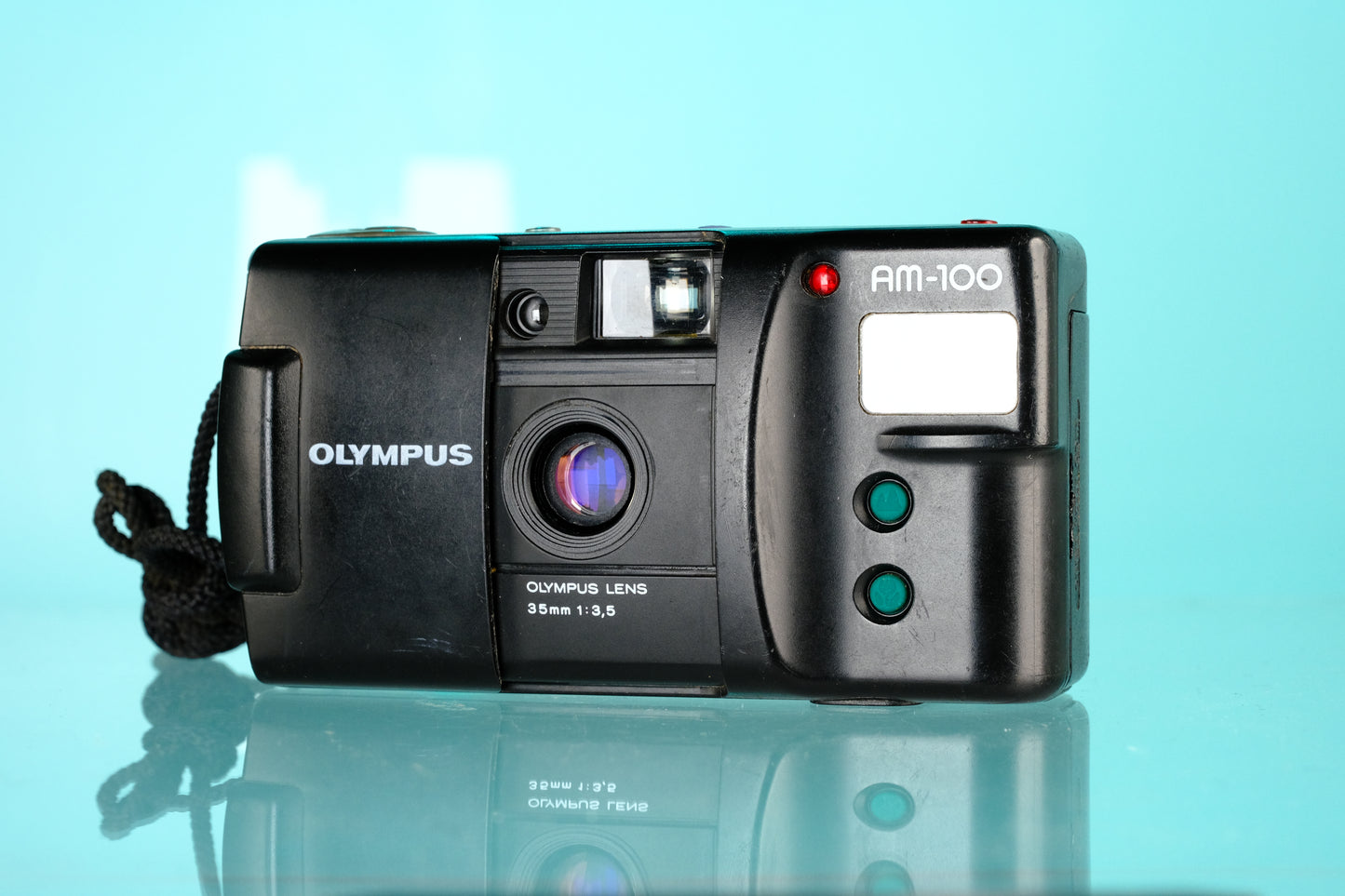Olympus AM-100 35mm Point and Shoot Film Camera