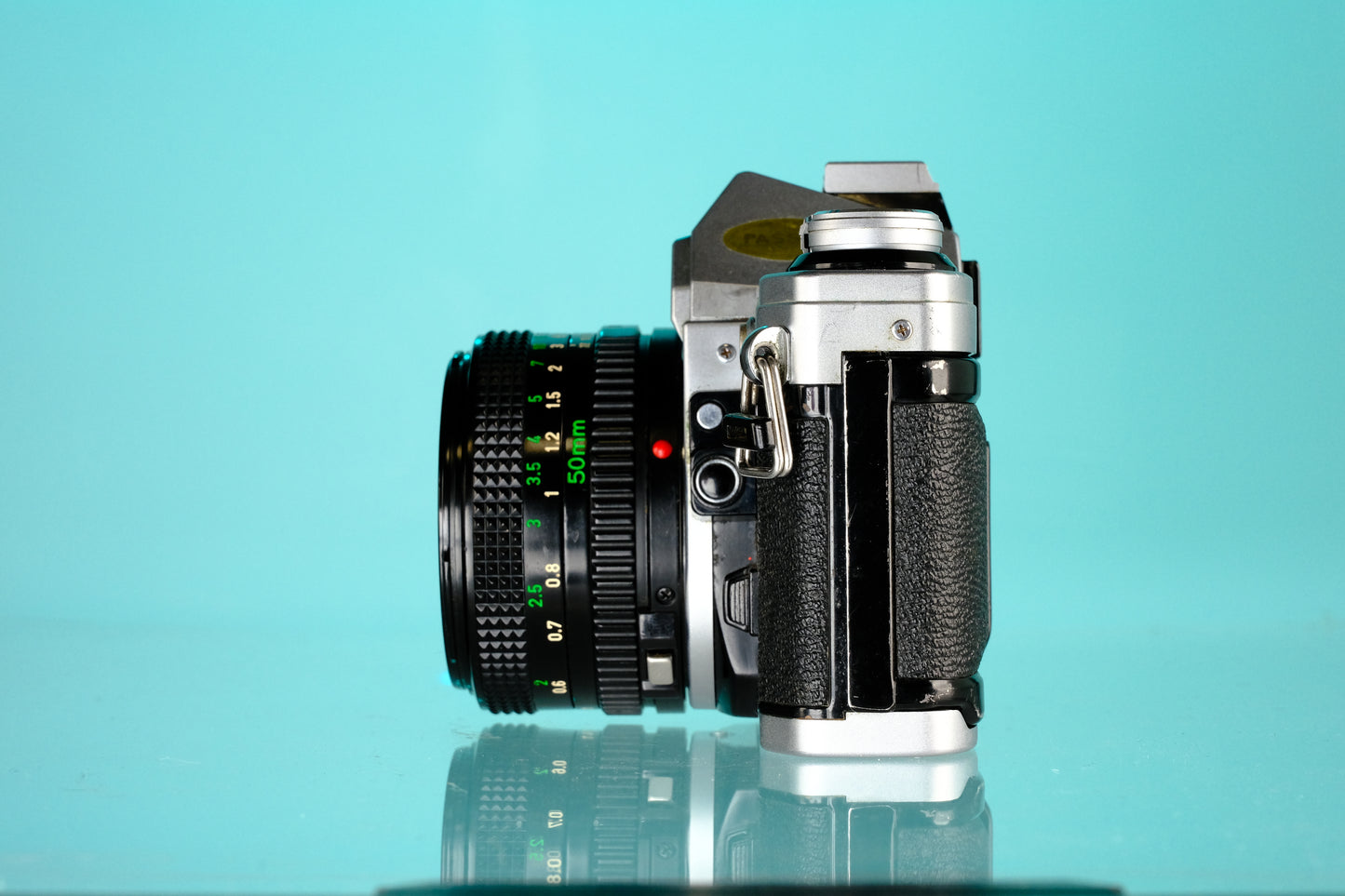 Canon AE-1 35mm SLR Film Camera + 50mm f/1.8 Lens
