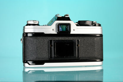 Canon AE-1 35mm SLR Film Camera + 50mm f/1.8 Lens
