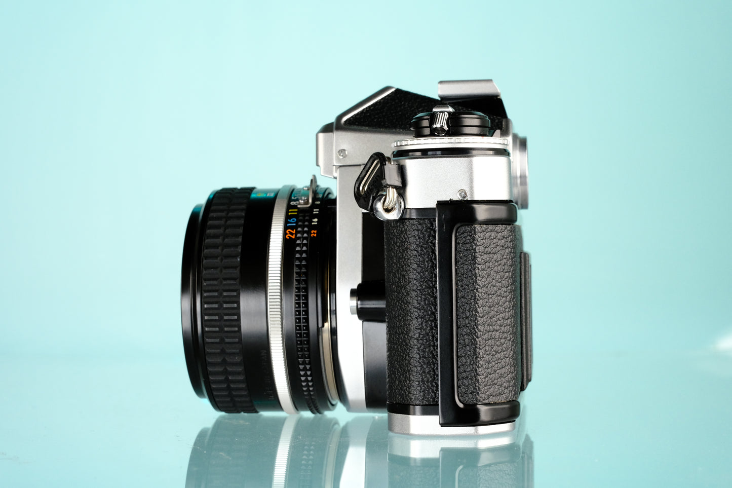 Nikon FE2 35mm SLR Film Camera + 50mm Nikkor f/1.8 Ai Lens