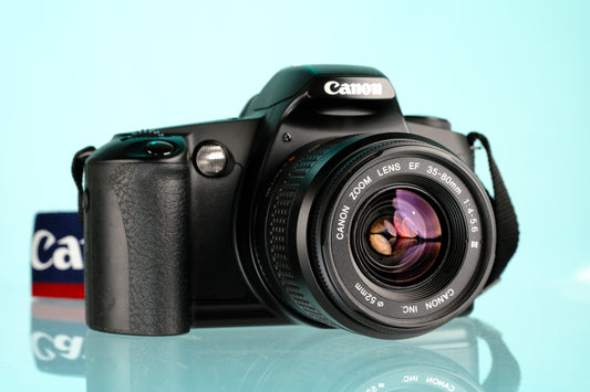 Canon EOS Rebel G 35mm SLR Film Camera + 35-80mm f/4-5.6 III EF Lens
