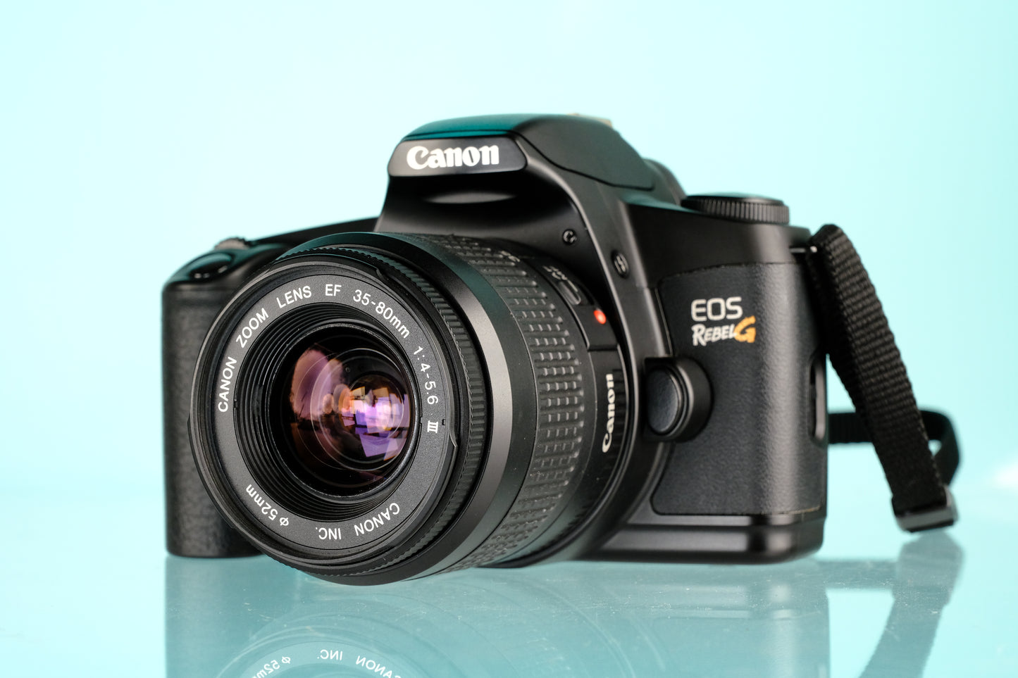 Canon EOS Rebel G 35mm SLR Film Camera + 35-80mm f/4-5.6 III EF Lens