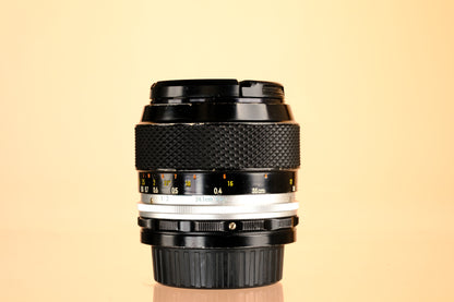 Nikon Micro-Nikkor-P 55mm f/3.5 Lens Ai Converted