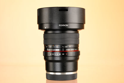 Rokinon 8mm f/3.5 UMC Fish Eye CS II Lens Sony E Mount