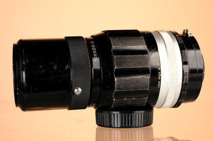 Nikon Nikkor-Q 200mm f/4 Lens Ai Converted