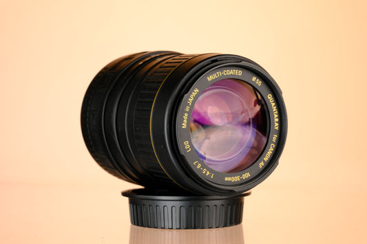 Quantaray 100-300mm f/4.5-6.7 Canon EF Mount Lens
