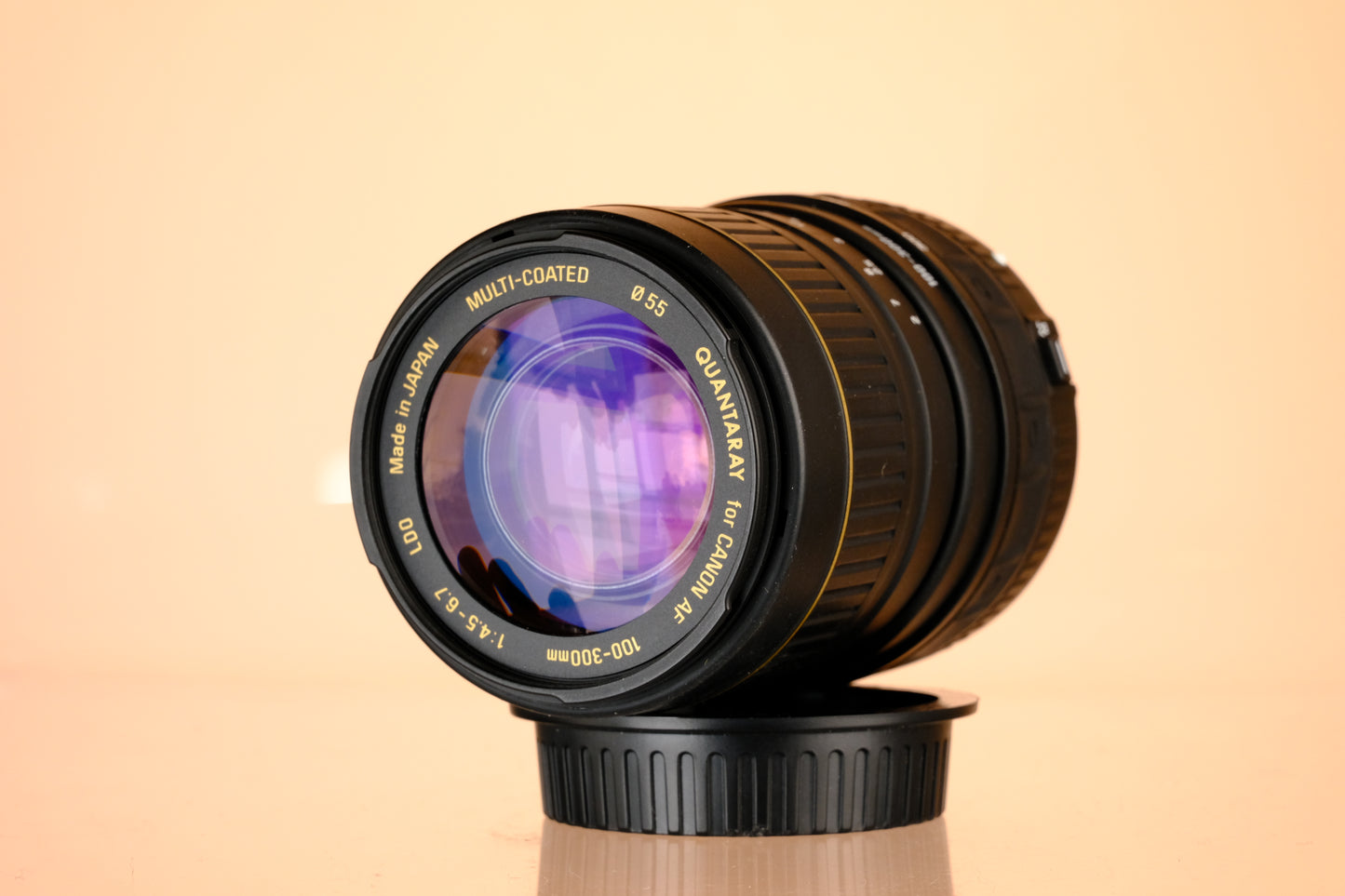 Quantaray 100-300mm f/4.5-6.7 Canon EF Mount Lens