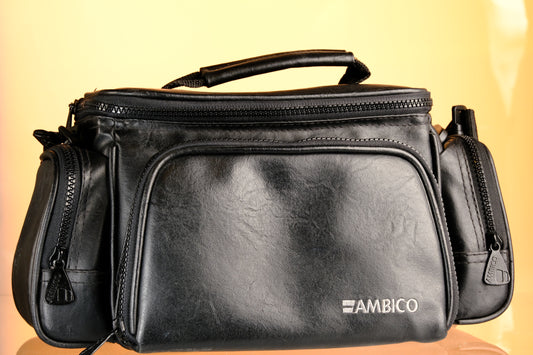 Ambico Vintage Leather Camera Bag