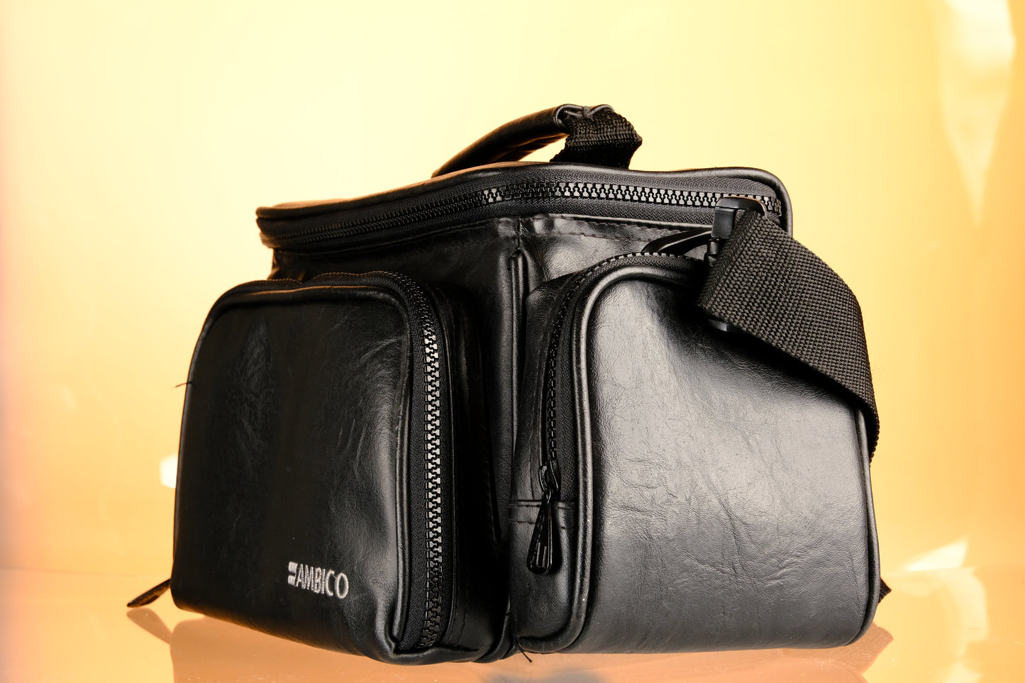 Ambico Vintage Leather Camera Bag