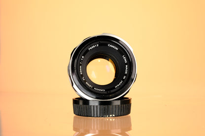 Canon FL 50mm f/1.8 Lens