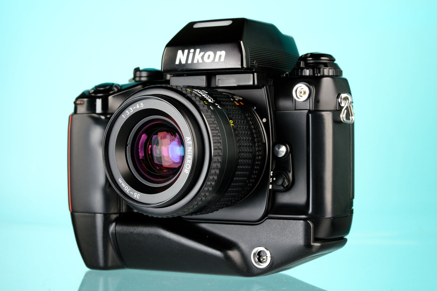 Nikon F4 35mm SLR Film Camera + Nikkor AF 35-70mm f/3.3-4.5 Lens