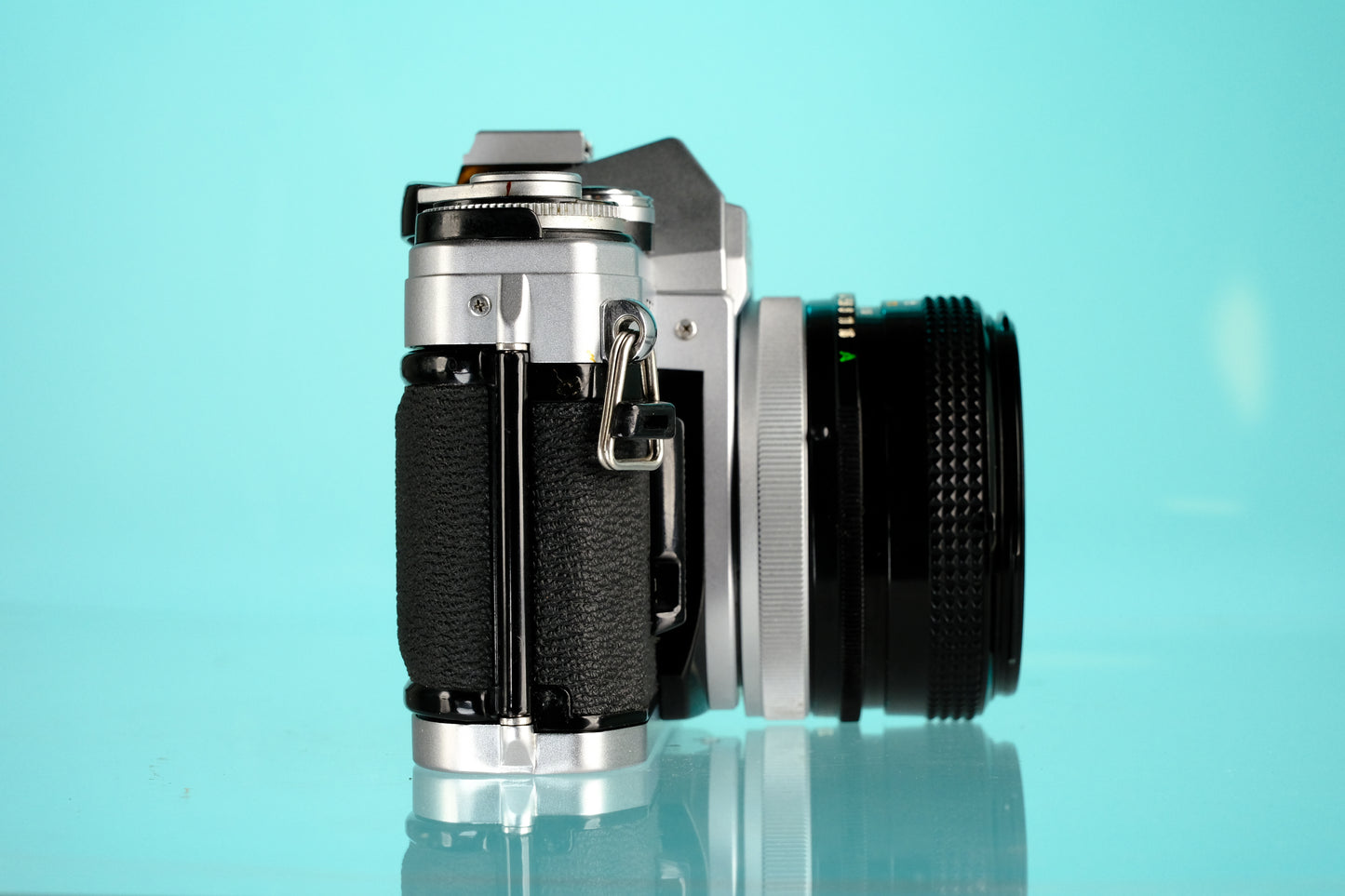 Canon AE-1 35mm SLR Film Camera + 50mm f/1.8 FD Lens
