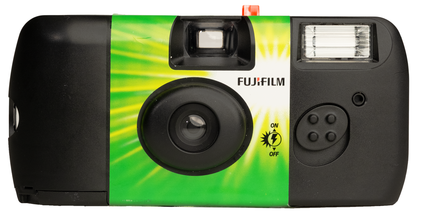 Fujifilm QuickSnap Flash 35mm 400iso 27exp Camera