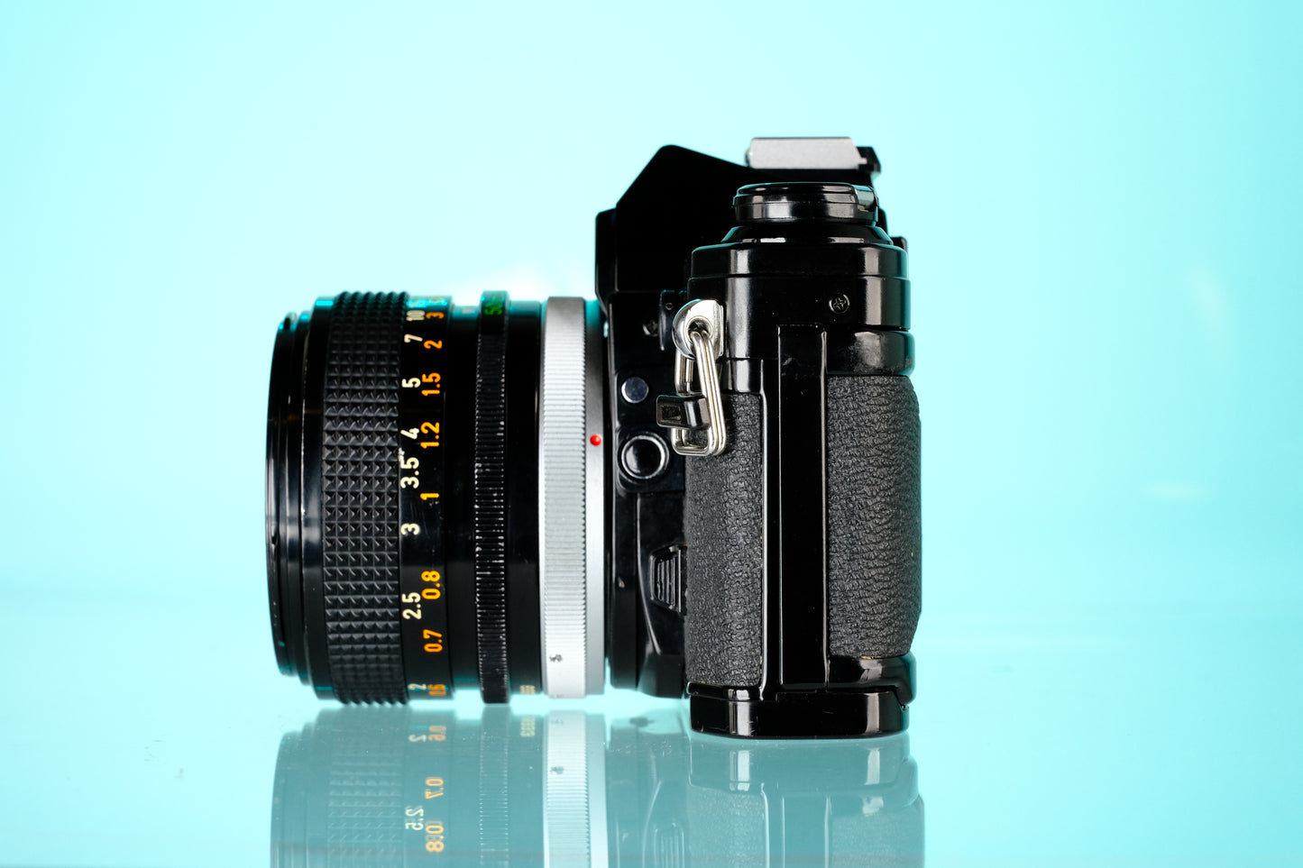 Canon AE-1 35mm SLR Film Camera + 50mm f/1.4 S.S.C Lens