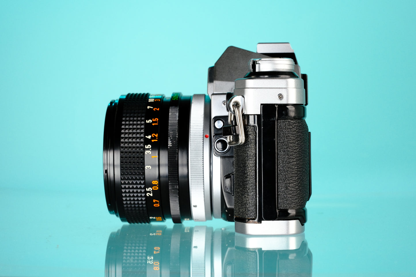 Canon AE-1 35mm SLR Film Camera + 50mm f/1.4 S.S.C Lens
