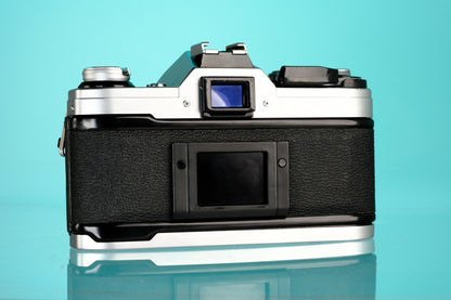Canon AE-1 35mm SLR Film Camera + 50mm f/1.4 S.S.C Lens