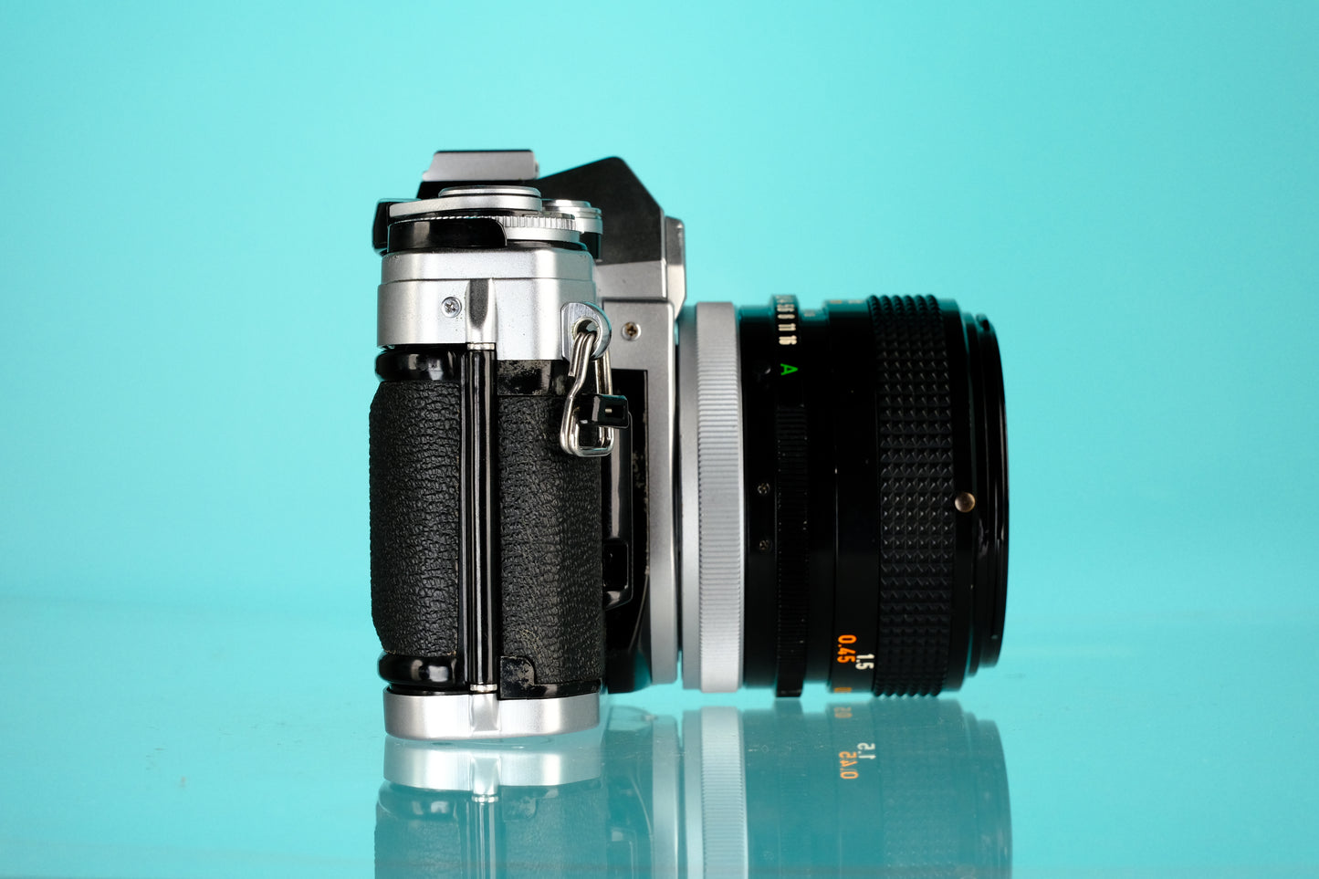 Canon AE-1 35mm SLR Film Camera + 50mm f/1.4 S.S.C Lens