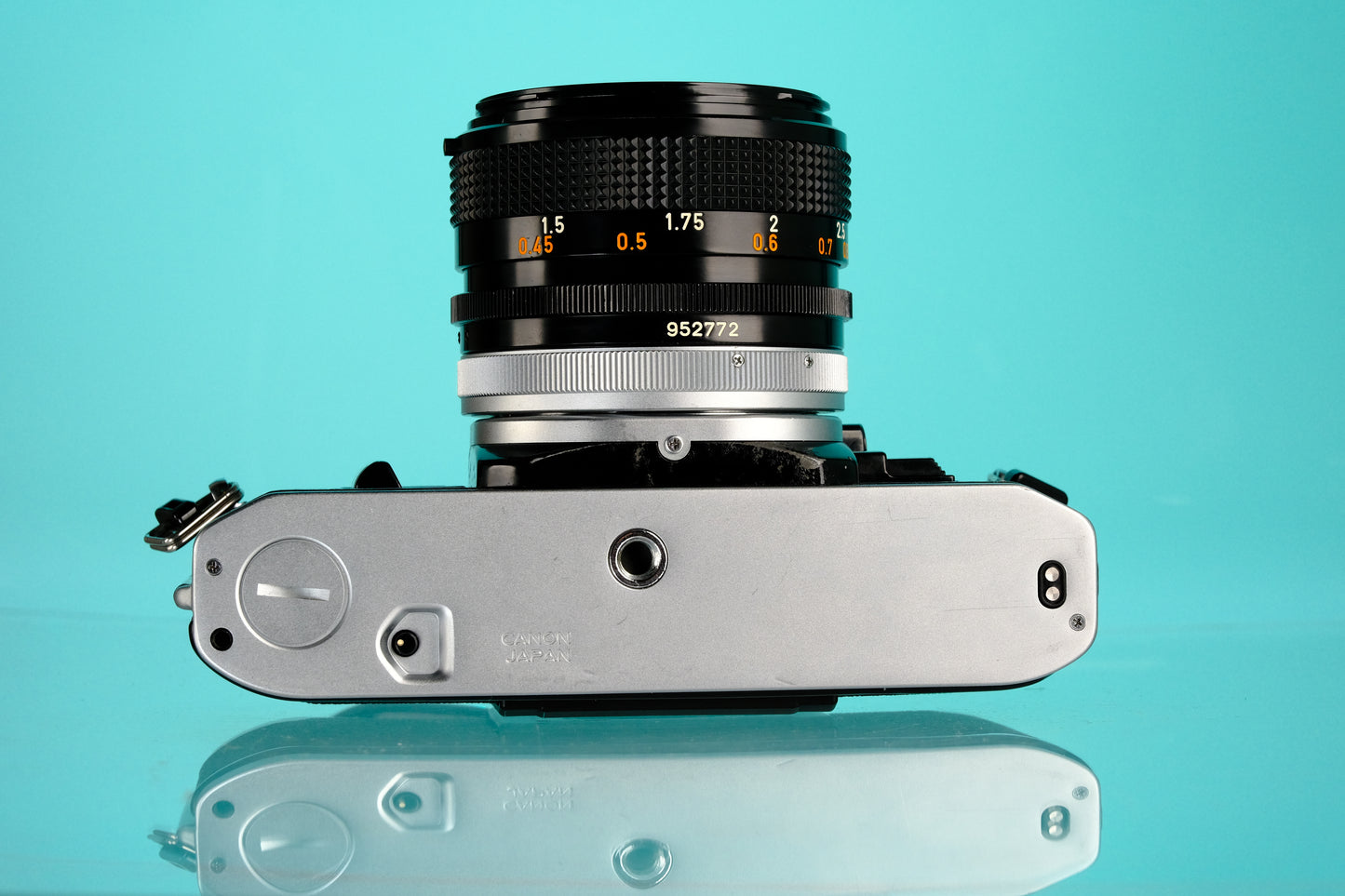 Canon AE-1 35mm SLR Film Camera + 50mm f/1.4 S.S.C Lens