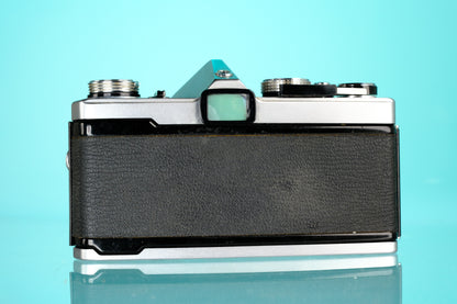Olympus OM-1 35mm SLR Film Camera + 50mm f/1.8 Lens