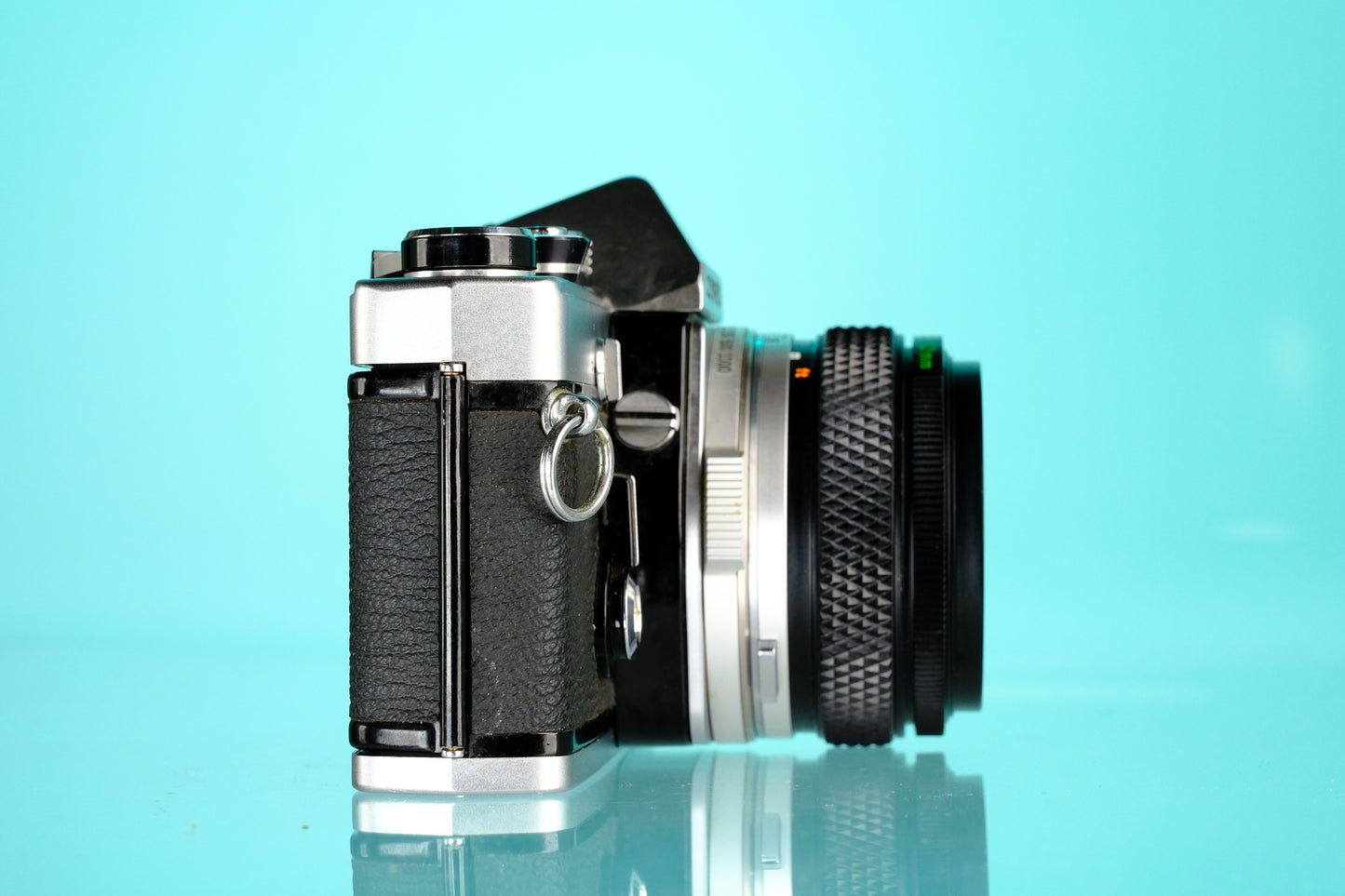 Olympus OM-1 35mm SLR Film Camera + 50mm f/1.8 Lens
