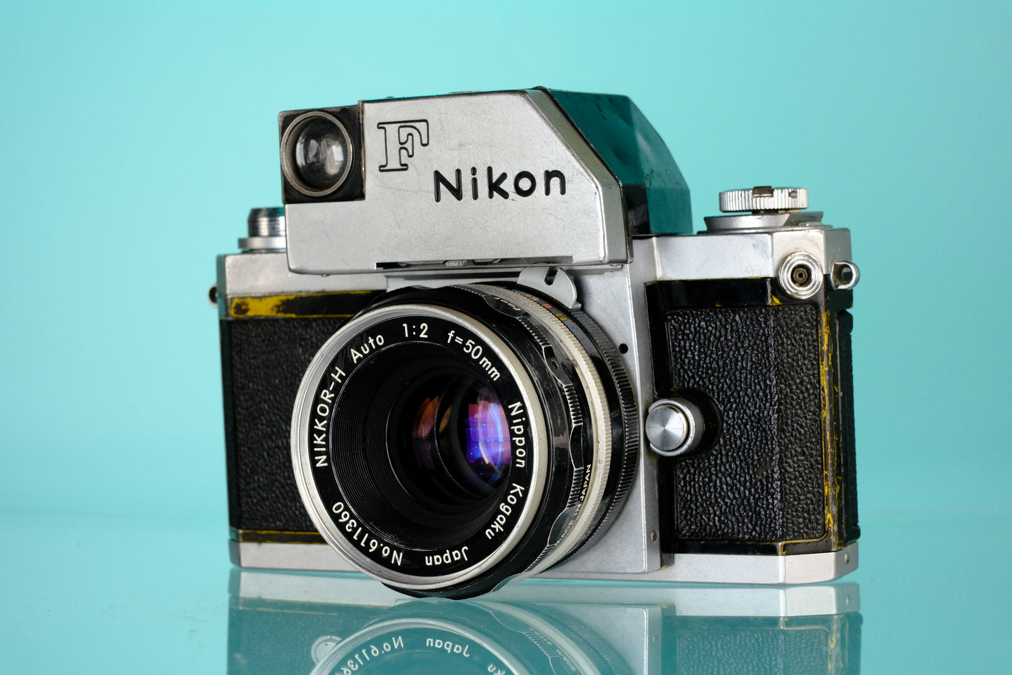 Nikon F 35mm SLR Film Camera + Nikkor-H 50mm f/2 Lens