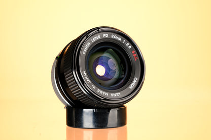 Canon 24mm f/2.8 S.S.C. FD Lens