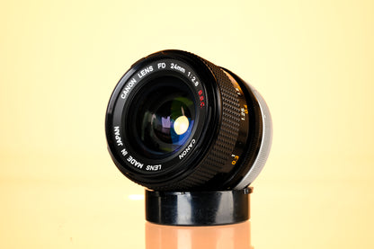 Canon 24mm f/2.8 S.S.C. FD Lens