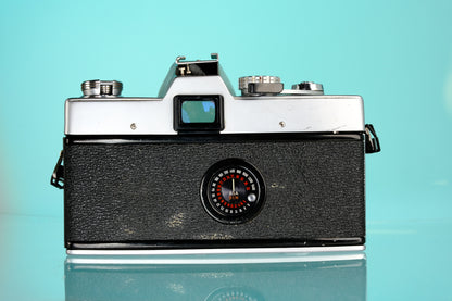 Minolta SRT101 35mm SLR + 50mm f/1.4 Rokkor PF Lens