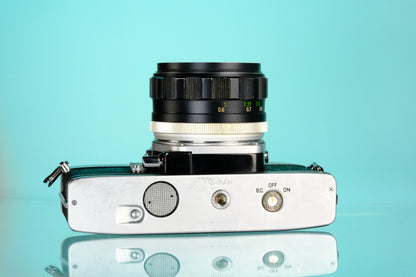 Minolta SRT101 35mm SLR + 50mm f/1.4 Rokkor PF Lens