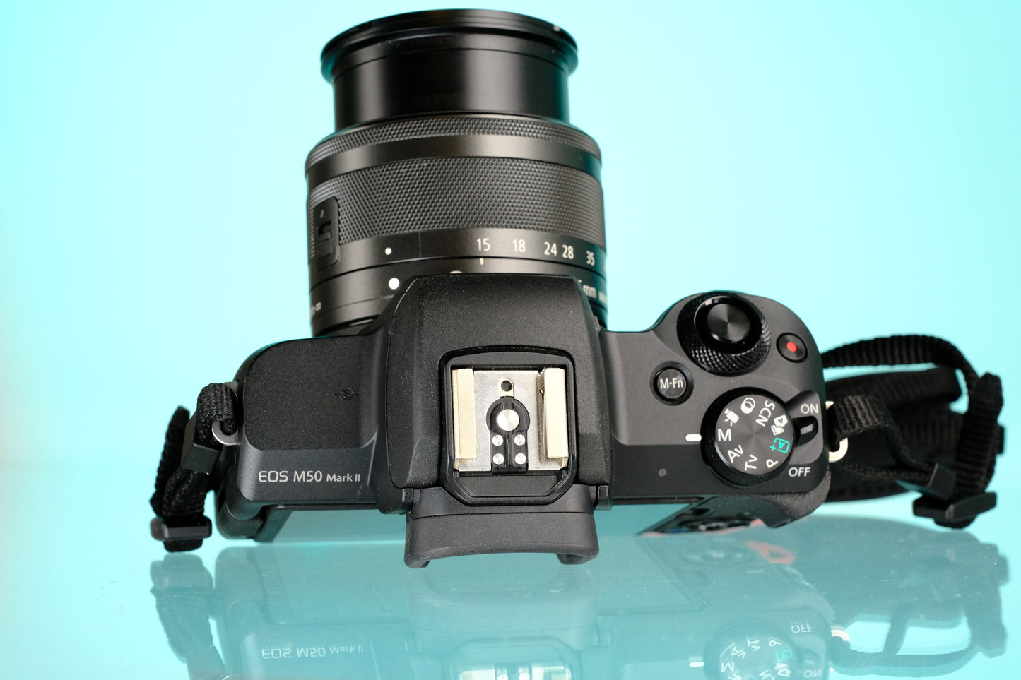 Canon EOS M50 MKII APSC Mirrorless Camera + EF-M 15-45mm f/3.5-6.3 Lens
