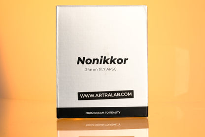 ArtraLab Nonikkor 24mm f/1.7 APSC Fuji X Mount Lens