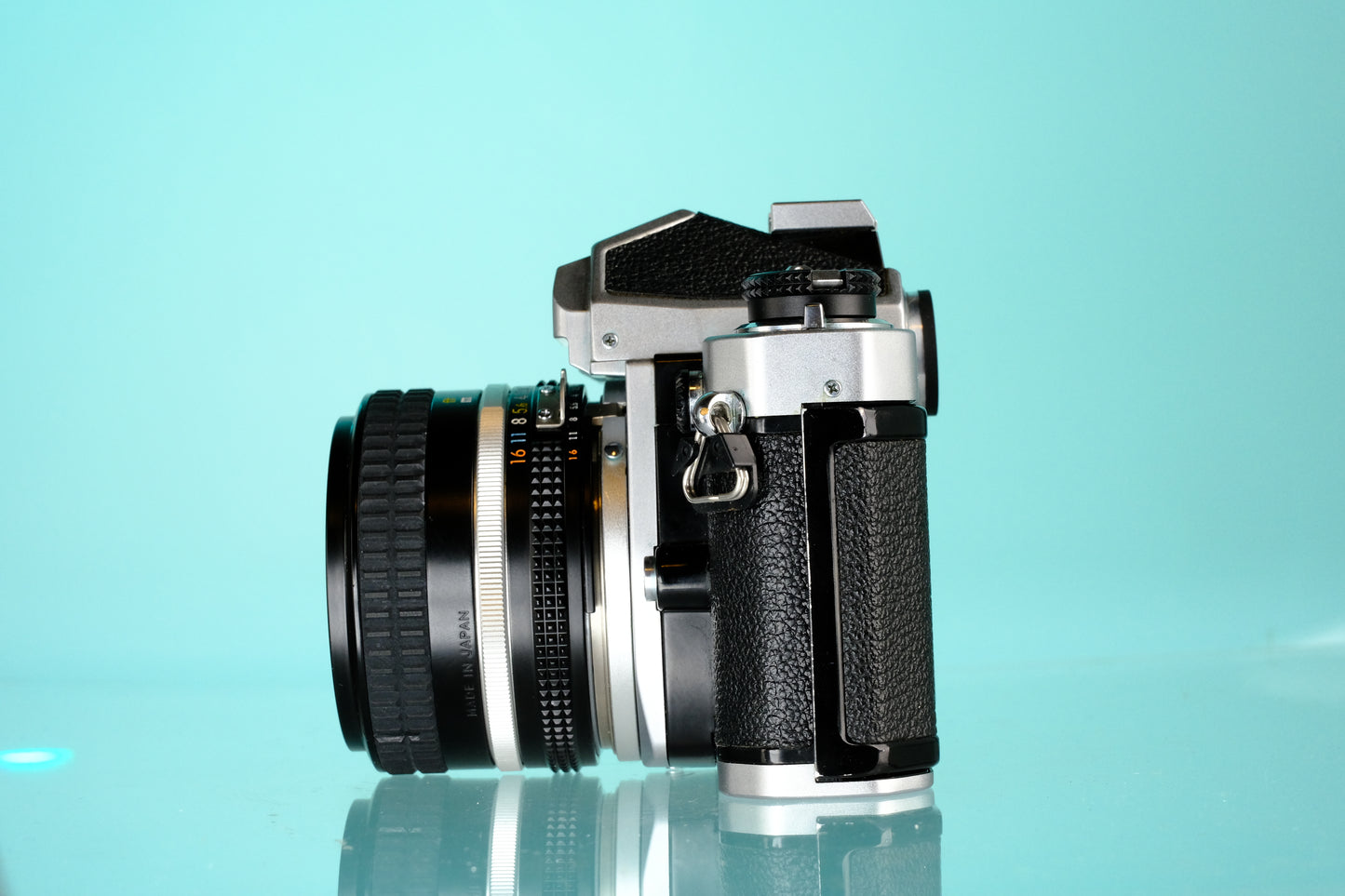 Nikon FM 35mm SLR Film Camera + Nikkor 50mm f/1.4 Ai-S Lens