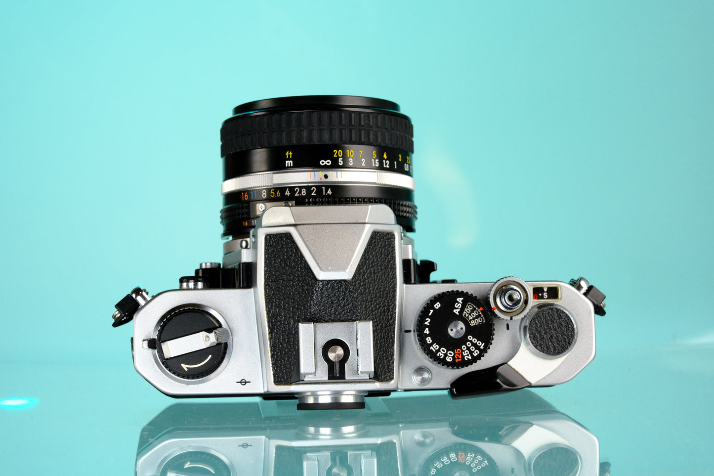 Nikon FM 35mm SLR Film Camera + Nikkor 50mm f/1.4 Ai-S Lens