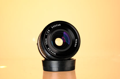 Nikon Nikkor 35mm f/2.8 Ai-S Lens