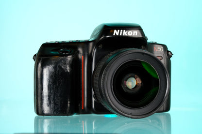 Nikon N50 35mm SLR Film Camera + AF Nikkor 28-80mm f/3.3-5.6 Lens