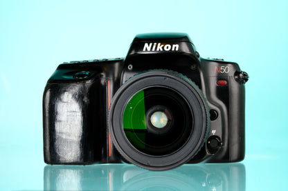 Nikon N50 35mm SLR Film Camera + AF Nikkor 28-80mm f/3.3-5.6 Lens