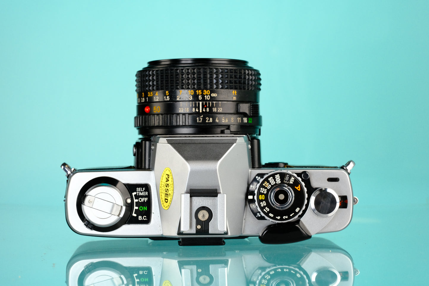Minolta XG7 35mm SLR Film Camera + MD 50mm f/1.7 Lens