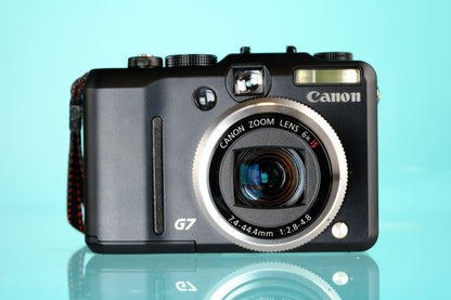 Canon Powershot G7 Digital Point and Shoot Digicam Camera