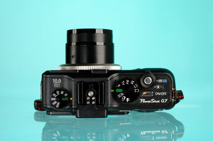 Canon Powershot G7 Digital Point and Shoot Digicam Camera
